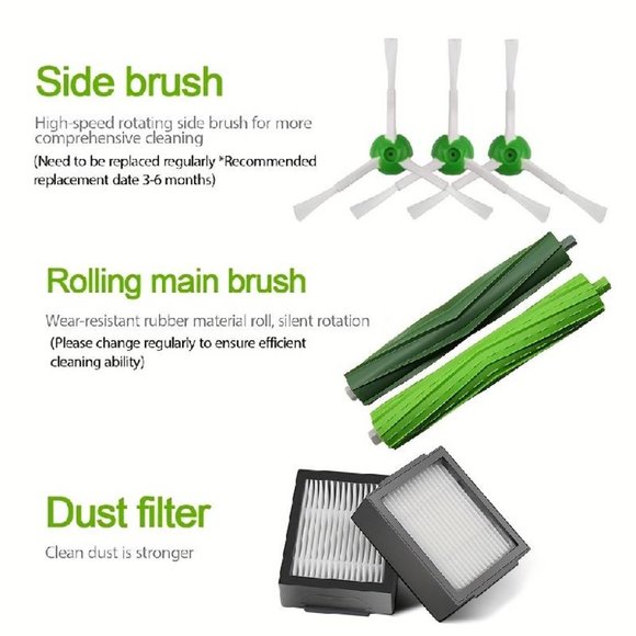 Replacement Parts accessories Compatible for iRobot Roomba - Picture 8 of 8